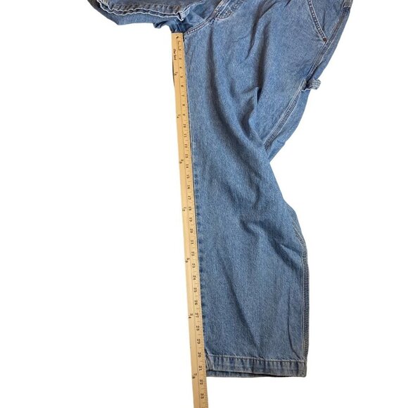 Levis Carpenter Jeans 40 Sz 40x31 Signature Baggy Retro Taper Work 90s‎ Y2K - Picture 7 of 8